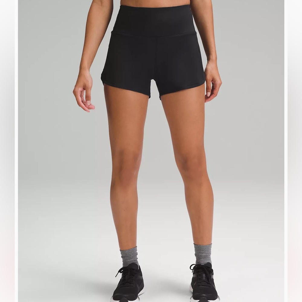 Lululemon speed up high rise 4 inch shorts